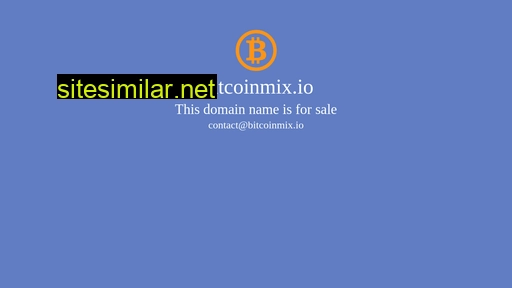 bitcoinmix.io alternative sites