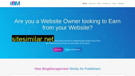 Blogmanagement similar sites