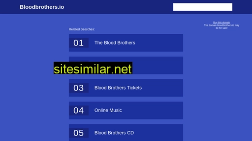 bloodbrothers.io alternative sites