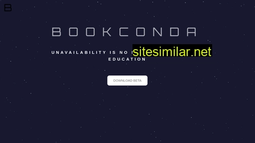 bookconda.github.io alternative sites