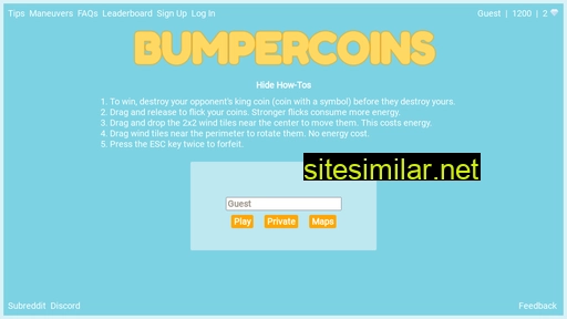 bumpercoins.io alternative sites