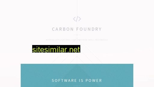 carbonfoundry.io alternative sites
