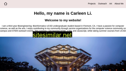 carleenli.github.io alternative sites