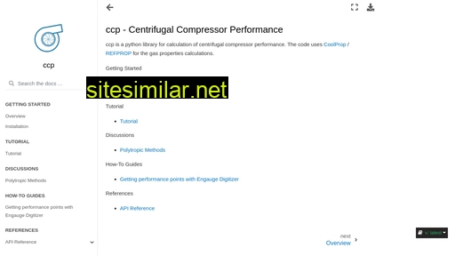 ccp-centrifugal-compressor-performance.readthedocs.io alternative sites