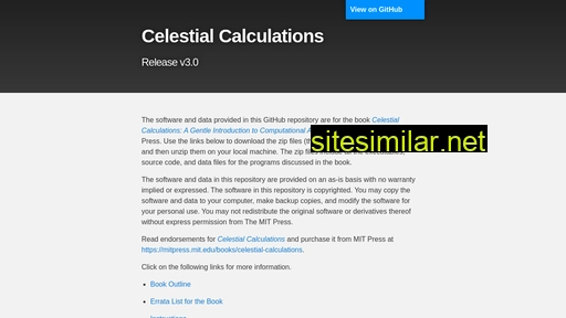 Celestialcalculations similar sites