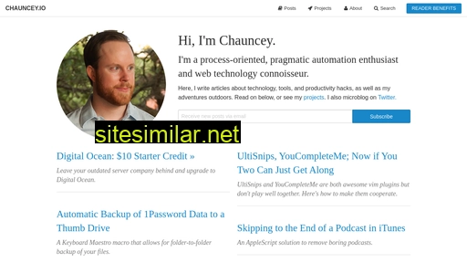chauncey.io alternative sites