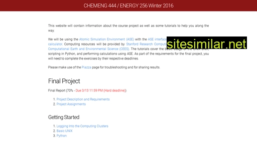 chemeng444.github.io alternative sites