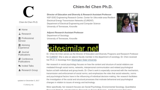 Chien-fei-chen similar sites