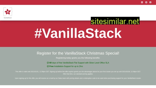 christmas.vanillastack.io alternative sites