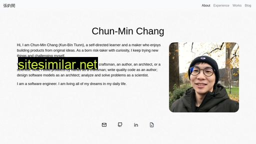 chunminchang.github.io alternative sites