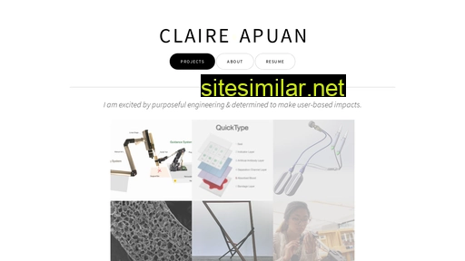 claireapuan.github.io alternative sites