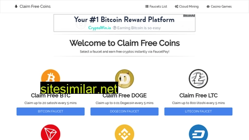claimfreecoins.io alternative sites