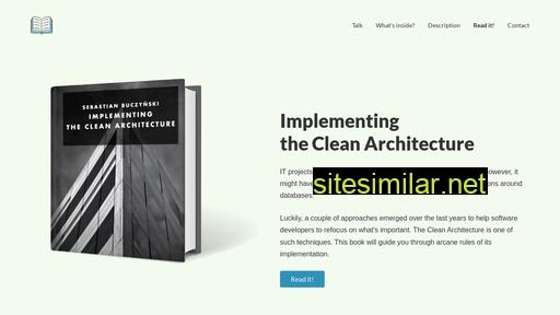cleanarchitecture.io alternative sites