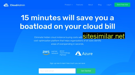 cloudadmin.io alternative sites