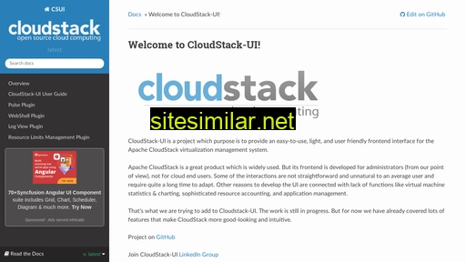 cloudstackui.readthedocs.io alternative sites