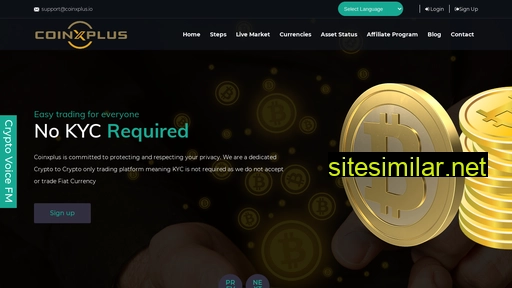 coinxplus.io alternative sites