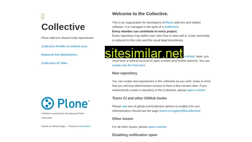 collective.github.io alternative sites
