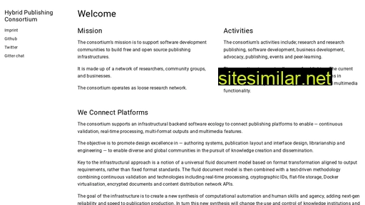 consortium.io alternative sites