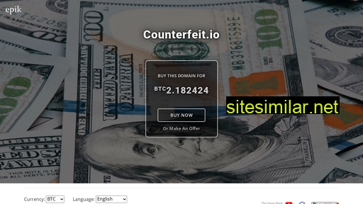 Counterfeit similar sites