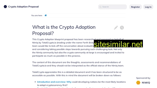 cryptoadoption.io alternative sites