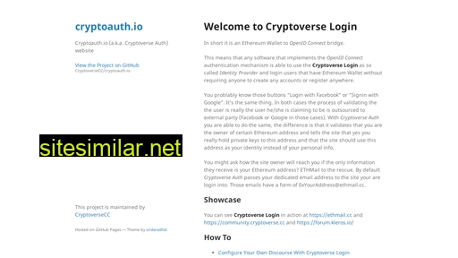 cryptoauth.io alternative sites