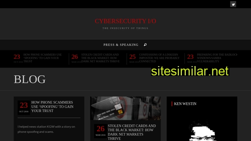 Cybersecurity similar sites
