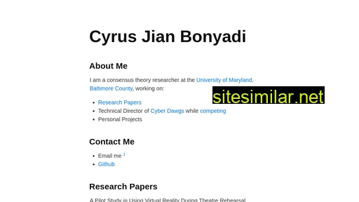 cyrusbonyadi.io alternative sites