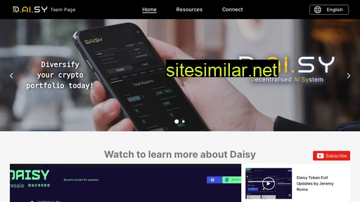 daisyproject.io alternative sites