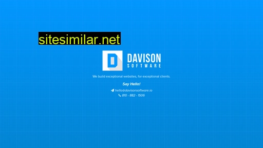 Davisonsoftware similar sites