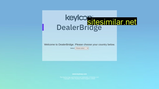 dealerbridge.keyloop.io alternative sites