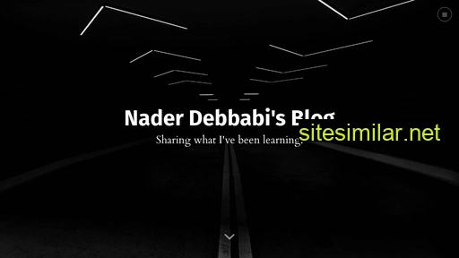 debbabi-nader.github.io alternative sites