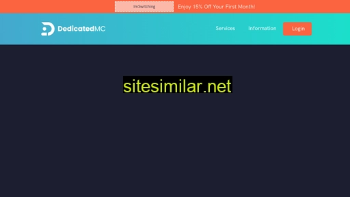 dedicatedmc.io alternative sites