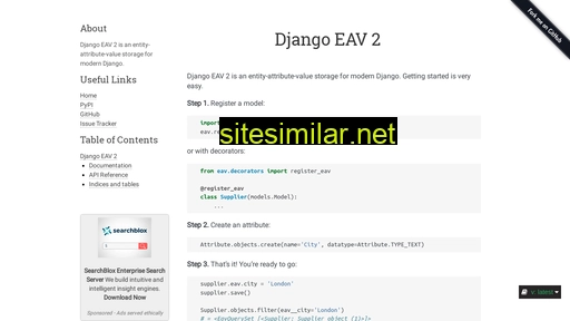 Django-eav2 similar sites