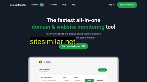 domain-monitor.io alternative sites