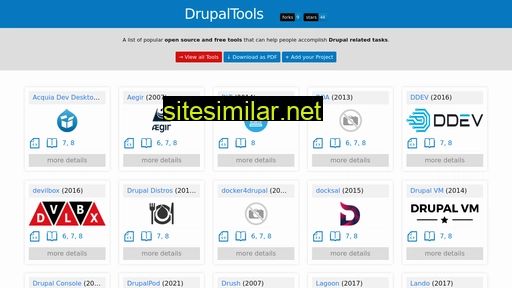 Drupaltools similar sites