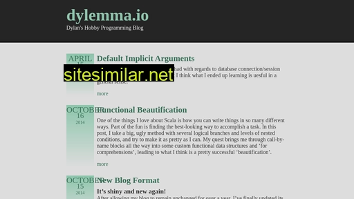 Dylemma similar sites
