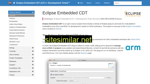 eclipse-embed-cdt.github.io alternative sites