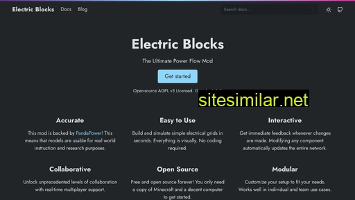 Electricblocks similar sites