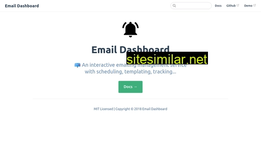 Email-dashboard similar sites