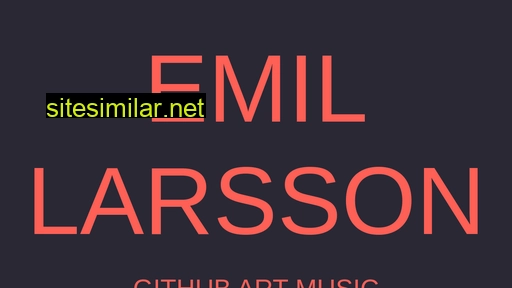 Emillarsson similar sites