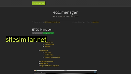 etcdmanager.io alternative sites