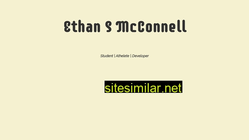 Ethanm1673 similar sites