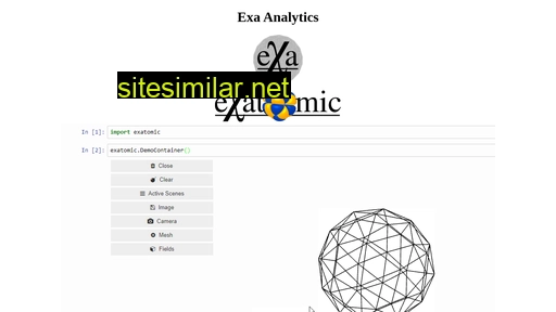 exa-analytics.github.io alternative sites