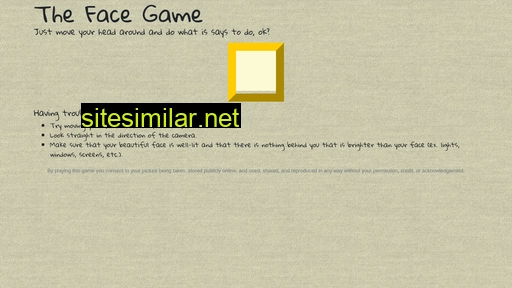 Face-game similar sites