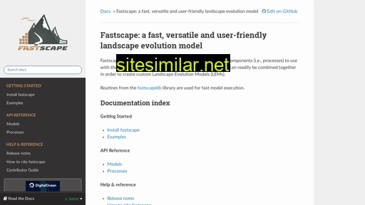Fastscape similar sites