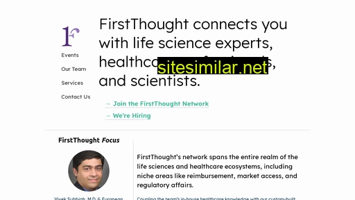 Firstthought similar sites