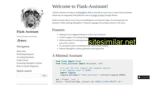 flask-assistant.readthedocs.io alternative sites