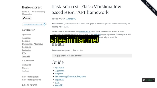 flask-smorest.readthedocs.io alternative sites