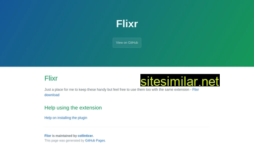 flixr.io alternative sites
