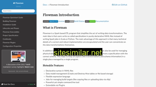 flowman.readthedocs.io alternative sites